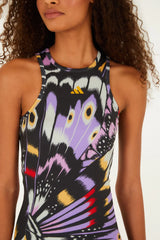 Colorfly Lilac Adidas Dress