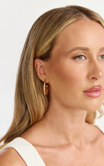 Vera Earrings - Hoop Earrings in Gold
