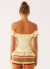 Miffy Mini Shorts - Yellow Multi