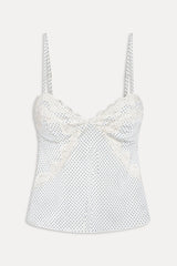 Laura Silk Camisole - French Pearl