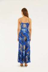 Blue Mystical Maxi Dress