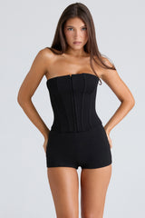 black with pockets