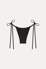 Elena Skimpy Bikini Bottom - Black