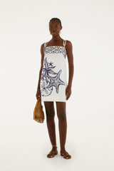 Off-White Coast Stars Mini Dress