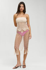 Star Crochet Midi Skirt - Summer Crochet