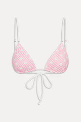 Elena Reversible Micro Bikini Top - Sprinkles