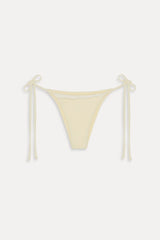 Mackenzie Terry Cheeky Bikini Bottom - Lemon
