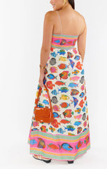 Skylar Maxi Dress ~ Rainbow Reef