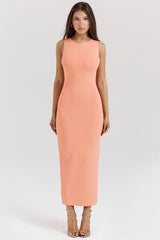 sorbet knit maxi dress