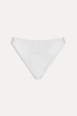 Enzo Cheeky Bikini Bottom - Optic White