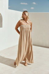 Ada Dress - Tan