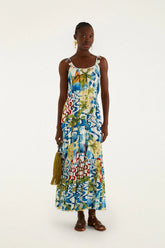 Rio Beach Off-White Maxi Dress
