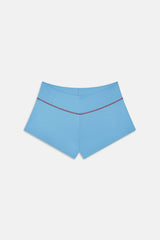 Kacey Cheeky Swim Shorts - Capri Sky