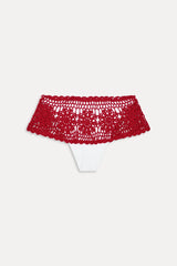 Shelly Crochet Swim Skirt - Havana Crochet