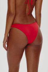 Dove Classic Bikini Bottom - True Red