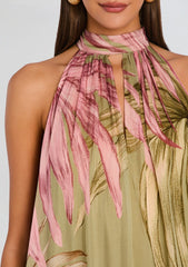 Fawn Flared Maxi Dress