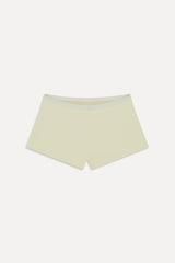 Caster Terry Cheeky Boy Shorts - Lemon