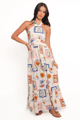 Jelena Maxi Dress - Ocean Oasis