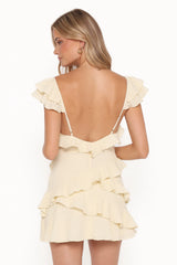 Allery Mini Dress - Yellow