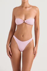blossom bandeau bikini top