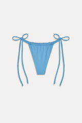 Tia Skimpy String Bikini Bottom - Capri Sky
