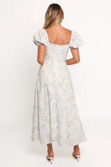 Beati Midi Dress - Blue