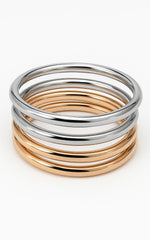 Shane Bangles - Multi Pack Bangles in Gold/Silver
