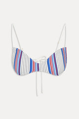 Magnolia Striped Bikini Top - St. Tropez Stripe