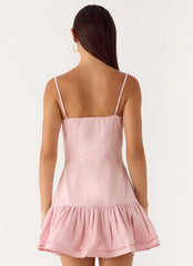 Loulette Mini Dress - Pink