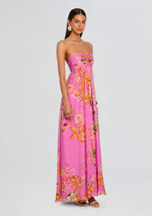Posy Strapless Mini Dress