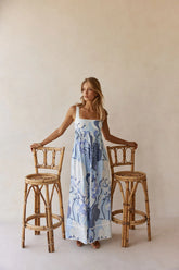 Alista Dress - Bouquet Blu