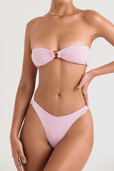 blossom bandeau bikini top