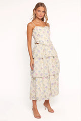 Iveta Midi Dress - Multi Floral