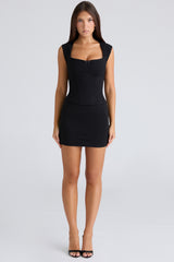 black corset top