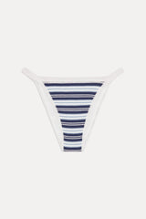 x JENNIE Tide Knit Bikini Bottom - Arctic Stripe