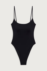 Juliet Cheeky  One Piece Swimsuit - Black