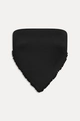 Harley Bandeau Bikini Top - Black