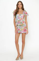 Mandy Mini Dress ~ English Garden