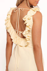 Brienne Maxi Dress - Butter Yellow