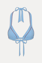 Taite Triangle Bikini Top - Capri Sky