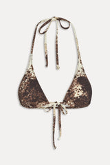 Paradise Micro Halter Bikini Top - Saddle Up