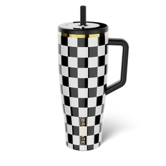 Brumate Era 40oz Black & White Checker