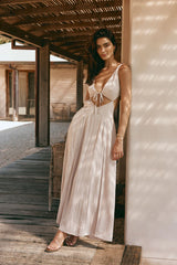 Eliska Dress - Stone