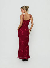 Jacalyn Maxi Dress Red