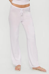 Mellow Knit Pants - White