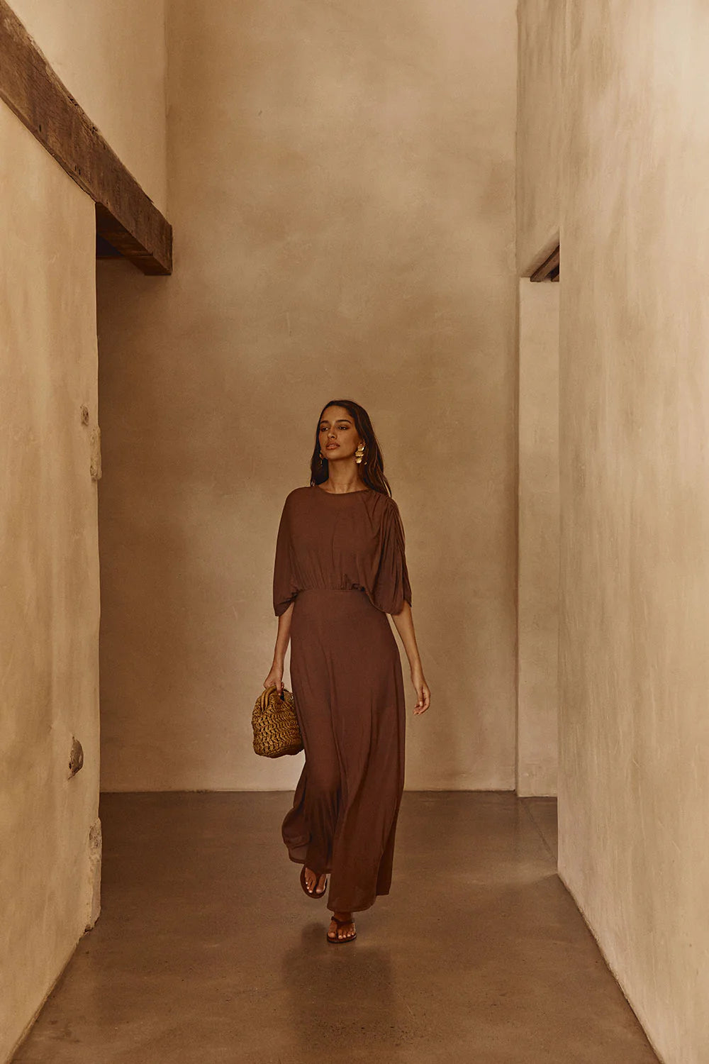 Eira Dress - Chocolate