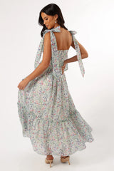 Floret Midi Dress - Multi