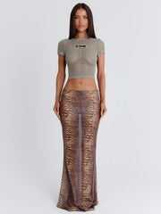 Lencia Crop Top Sage