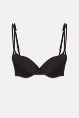 Cherish Push Up Bikini Top - Black