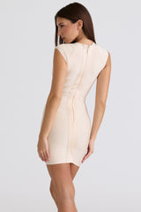 vanilla bandage mini dress
